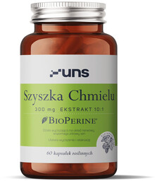 UNS Szyszka Chmielu 300mg Ekstrakt 10:1 60vegcaps