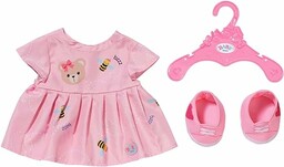 Zapf Creation 834442 BABY born sukienka z misiem