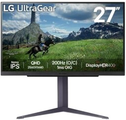 LG 27GS85Q UltraGear Gaming Monitor 27" QHD NanoIPS