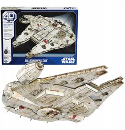 Star Wars Puzzle 3D Statek Millennium Falcon Sokół