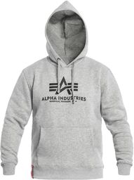 Bluza Alpha Industries Basic Hoody - Grey Heather