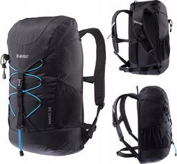 Trekkingowy plecak turystyczny Hi-Tec Maro czarny 30L