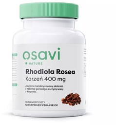 OSAVI Nature Rhodiola Rosea ekstrakt z 400 mg