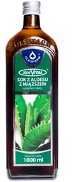 Sok z aloesu z miąższem, 1000 ml /Oleofarm/