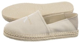 Espadryle Calvin Klein Espadrille Ml Btw CreamWhite/Eggshell YW0YW01376