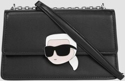 KARL LAGERFELD Czarna torebka K/ikonik 2.0 Leather