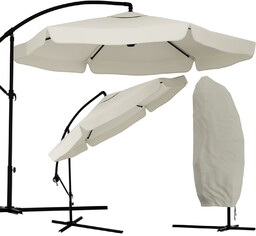 Parasol ogrodowy na wysięgniku 350cm + Pokrowiec