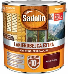 Lakierobejca Ochronno-Dekoracyjna Extra Ciemny Mahoń 2,5 l Sadolin