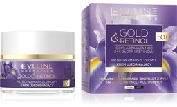 Eveline Gold & Retinol 50+ Przeciwzmarszczkowy Krem ujędrniający