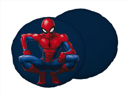 Jerry Fabrics Poduszka dekoracyjna 35 cm Spider-man granatowa