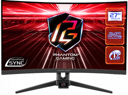 Monitor Asrock PG27F15RS1A 27" VA 240Hz 1ms CURVED