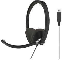 Koss CS300 USB Nauszne Czarny Słuchawki przewodowe