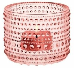 Iittala KASTEHELMI Świecznik Tealight / Różowy