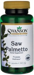 Swanson Saw Palmetto 540mg 100 kap