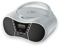 ELTRA Radioodtwarzacz CD-LILA2 BT Bluetooth Srebrny