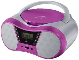 ELTRA Radioodtwarzacz CD-LILA2 BT Bluetooth Różowy