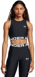 Under Armour Damski Tank Top HeatGear Rib Black