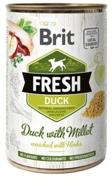 Brit Fresh Kaczka z prosem Duck with Millet