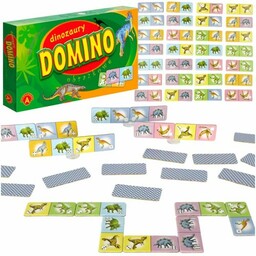 ALEXANDER Domino- dinozaury gra edukacyjna 4+