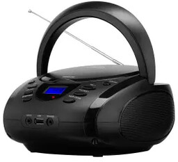 Raven ECDP001 Bluetooth Czarny Radioodtwarzacz CD