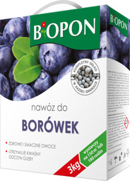 Nawóz do borówek granulat 3 kg Bopon