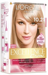 Loreal Excellence Creme Krem koloryzujący 10.21 bardzo jasny