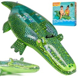BESTWAY 41477 Materac dmuchany krokodyl do pływania zabawka