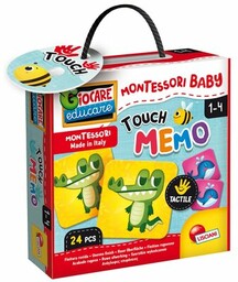 LISCIANI Gra logiczna Montessori Baby Touch Memo