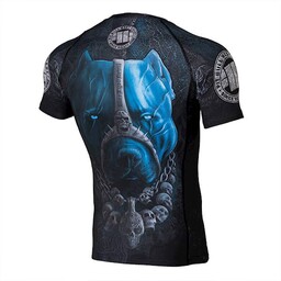 Pit Bull Rashguard Skull Dog 18 Shortsleeve