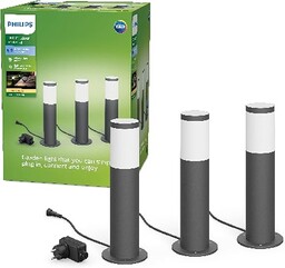 Philips LED GardenLink 3x Zewnętrzna lampa stojąca 24W