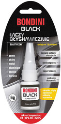 Bondini Black Klej BŁyskawiczny 6g