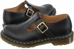 Półbuty Dr. Martens Polley Smooth Black 14852001 (DR81-a)