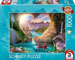 Schmidt Spiele 59777 puzzle z sercem, 1000 elementów,