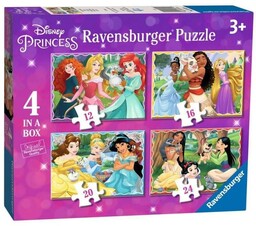 Ravensburger PUZZLE 4W1 KSIężNICZKI DISNEY 2