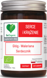 TABLETKI WSPOMAGAJĄCE SERCE I KRĄŻENIE (GŁÓG, WALERIANA, SERDECZNIK)