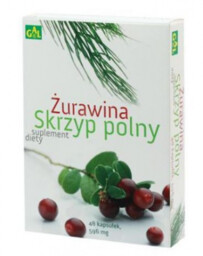 ŻURAWINA + SKRZYP POLNY - 48 kapsułek