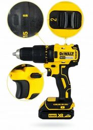 DEWALT WIERTARKO-WKRETARKA AKUMULATOROWA XR 18V 2*1.5AH LI