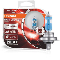 Osram H7 12v 55w Nbl+150% 2 Szt