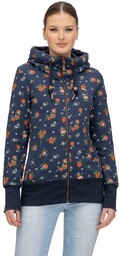 bluza RAGWEAR - Neska Oranges Zip Navy (2028)