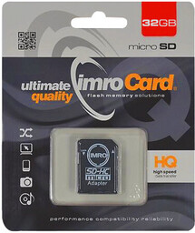 Imro karta pamięci 32GB microSDHC kl. 10 UHS-I