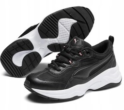 Buty damskie Puma Cilia r.37 czarne sneakersy