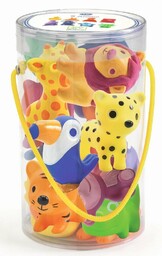 Miękkie figurki dla dzieci Dzikie zwierzaki DJ09117-Djeco, zabawki
