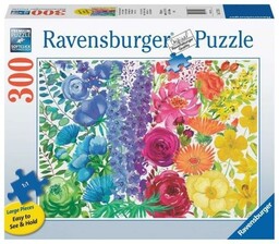 Ravensburger PUZZLE 300 KWIETNA TęCZA