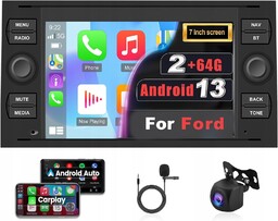 Radio samochodowe Android 13 Carplaz/Android Auto do Ford