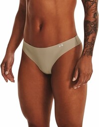 Under Armour Damska bielizna Ps Thong 3-pak, beżowa