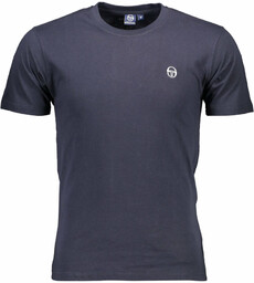 T-SHIRT Z KRÓTKIM RĘKAWEM SERGIO TACCHINI NIEBIESKI