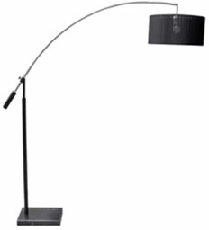 Lampa podłogowa BIANCA czarna AZ0006 - Azzardo