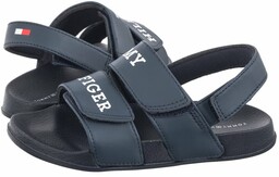 Sandały Tommy Hilfiger Velcro Sandal T1B2-33453-1172 800 Blue