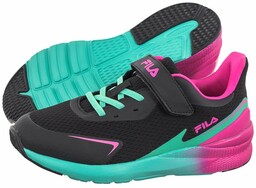 Buty Sportowe Fila Crusher V Kids Black-Pink Glo