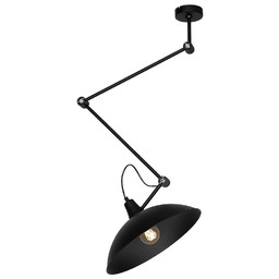 Lampa sufitowa Melos regulowana loftowa czarna 808PL/G1 -